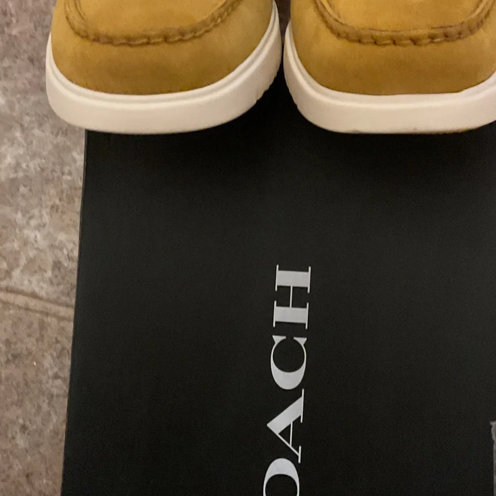 Coach Men's Mustard Loafer - Picture 3 of 4
